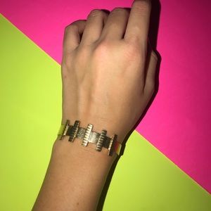 faux gold bracelet